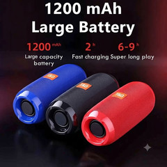 Bluetooth Wireless Speaker Portable Waterproof Loud Bass Sound USB TF FM Radio