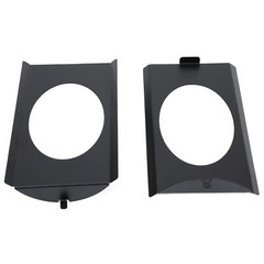 Behind Seat Cab Corner 6″×9″ Speaker Mounting Brackets Pair FOR 73-87 Chevy C10