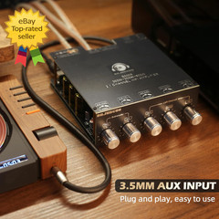 2.1 Channel Amplifier Board 300W 300W 600W Bluetooth 5.2 TPA3255 Audio Module X2