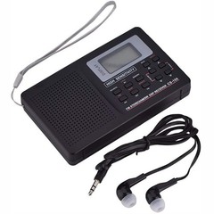 Portable Digital AM/FM/SW/MW/LW Radio Stereo Speaker Player Headphones Full Band
