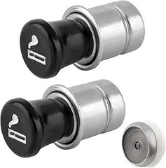 Cigarette Lighter, Pop-Out Metal Plastic Construction Cigarette Lighter, 24V Aut
