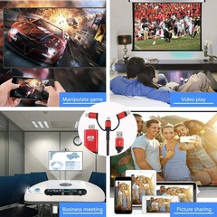 Compact 3-in-1 HDMI Cable Adapter: Type C & Micro USB for Enhanced Streaming