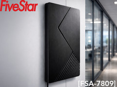Five Star Flat Panel Indoor TV Antenna Long Range Amplified HD Reception