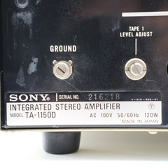 Sony TA-1150D Integrated Amplifier Vintage Hi-Fi Serviced Tested Japan Phono