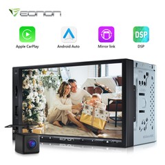 Eonon Double Din 7″ inch QLED Android Auto CarPlay Car Radio Stereo GPS Navi DSP