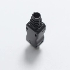 Mini USB 5Pin Port Male Plug Connector Metal with Plastic Cover DIY Charging