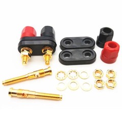20x Speaker Amplifier Terminal Binding Post Dual 2-way Female Banana Plug Jack