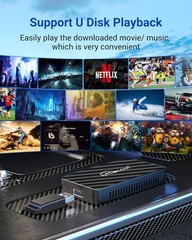 Play2Video Pro – Wireless CarPlay & Android Auto Adapter with YouTube, Netflix..