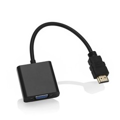 HDMI Male to VGA Female Video Converter Adapter Cable For PC DVD 1080P HDTV TV