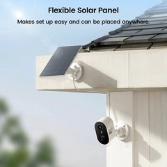Aosu 3MP Solar Camera Outdoor Wireless WiFi Camera for Home Surveillance