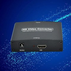 YPbPr Component to HDMI Converter L/R Audio HD Video Adapter Box