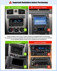 7″ Touchscreen Wireless Carplay Android Auto Stereo for GMC Sierra Yukon Canyon
