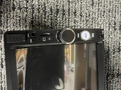 AHOUDY 7 in. Double Din Car Stereo with Steering Wheel Control