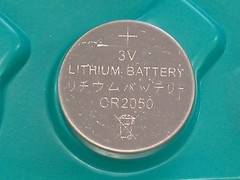 2 NEW BULK CR2050 2050 3v LITHIUM BATTERY (TWO BATTERIES)