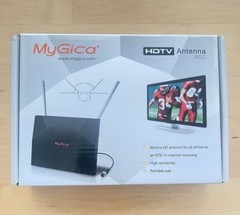 Mygica A50 VHF UHF Indoor HDTV TV Antenna Wall Mountable No Extra Power Required