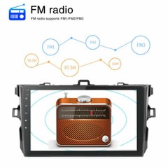 Android 15 MP5 Player Quad-core Stereo Radio 32G For Toyota Corolla 2006-2013