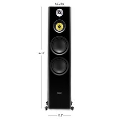Fluance Signature HiFi 3-Way Floorstanding Speakers – Dual 8″ Woofers
