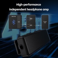 FiiO BTR11 Bluetooth 5.3 Receiver for 3.5mm Headphone Adapter (Black)