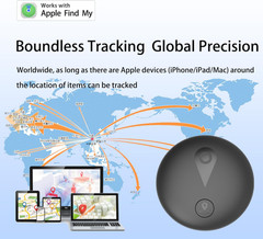 GPS Tracker Oculto Impermeable sin Cuotas con Rastreo en Tiempo Real IOS