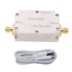 DC 5V Low Noise Amplifier 40DB Gain 10M To 6GHz LNA RF Power Preamplifier