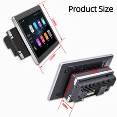 10.1” Rotatable Android 15 Apple Carplay Car Stereo Radio 2DIN GPS Wifi 64GB