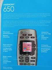 Logitech 915-000159 Harmony 650 Universal Color Screen Remote – New & Sealed
