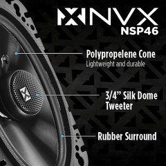 NVX Complete N-Series Speaker Upgrade Kit for 99-07 Chevy Silverado
