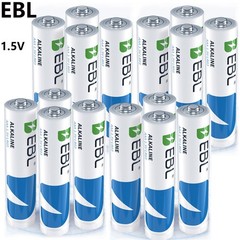 EBL AAA Alkaline Batteries 1.5V Lot of Triple A,10 Years shelf Life