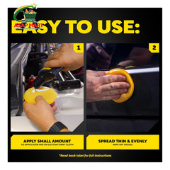 Meguiar’s Ultimate Black Plastic Restorer, 16OZ 1 Count (Pack of 1), As Shown