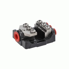 METRA T-SPEC VFDB3 / 3-POSITION MANL FUSED DISTRIBUTION BLOCK **NEW**