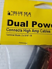 BLUE SEA # 2016 POWERPOST DUAL 2 X 5/16″ STUDS NOS OEM OMC86
