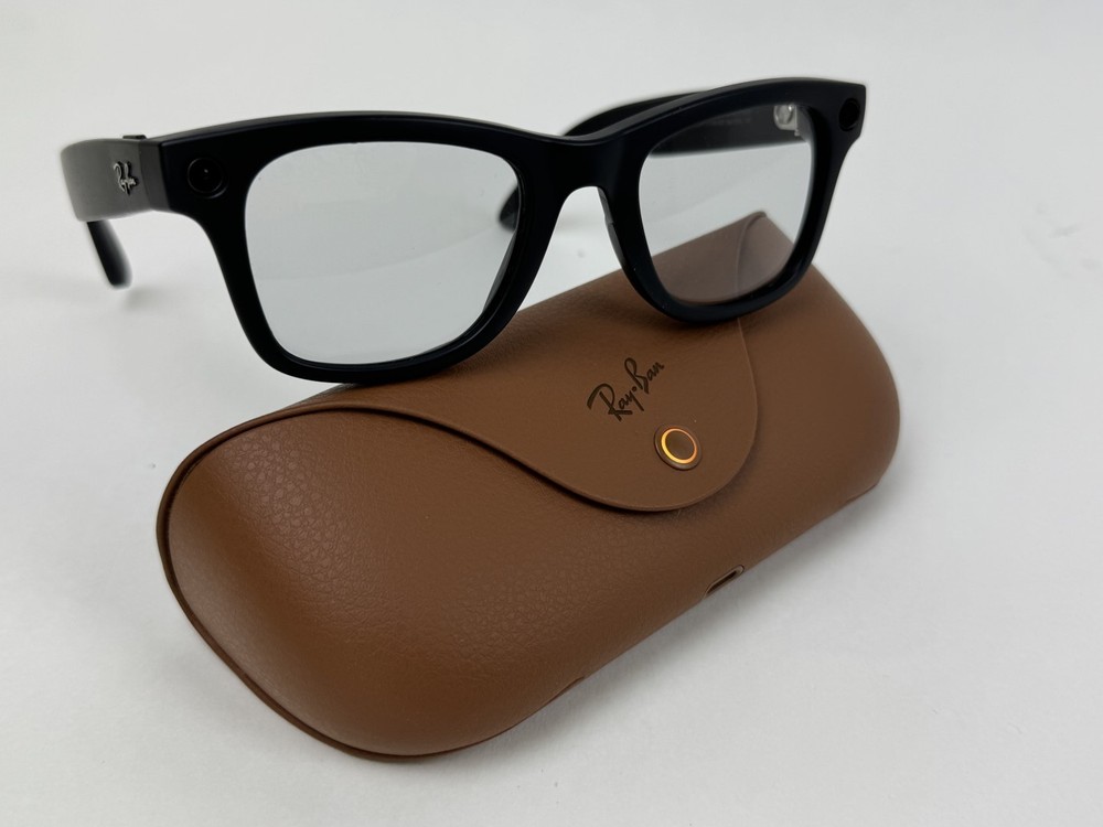 Ray-Ban Meta Wayfarer RW4006 601SM150 Smart Sunglasses – Matte Clear- U