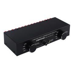 Selector Switcher Speaker Switch 4 Input 4 output Power Amplifier Speaker NEW