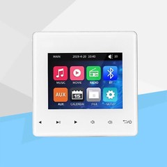 Bluetooth Wall Amplifier Ceiling Speaker Stereo Home Theater Sound System 15W