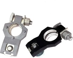 BATTERY TERMINAL | POSITIVE & NEGATIVE SET | OEM | Car Cable Connector Clamp | +
