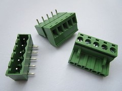 10 pcs Close Angle 5pin 5.08mm Screw Terminal Block Connector Pluggbale Type