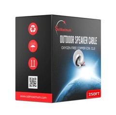 16AWG Outdoor Speaker Cable Oxygen Free Copper CL3 Direct Burial Bulk Wire Lot
