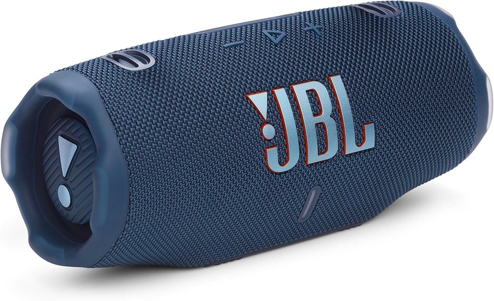 JBL – Charge 6 Portable Bluetooth Speaker Blue Excellent Condition