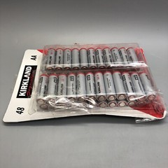 Kirkland Signature Alkaline AA Plus Batteries, 48 PK Exp 2035 Repackaged in box