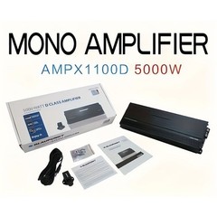5000W MAX Monoblock Class D Car Amp – Low Distortion Stereo Audio Amplifier