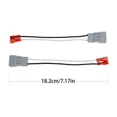 2 Pairs (4 Pack) Car Speaker Connector Harnesses for 1990-Up Honda and Acura