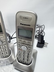 Panasonic KX-TGA421 Base 5 Handsets Answering Machine Cordless Phones