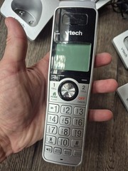 VTech Super Long Range 5 Handset DECT 6.0 Cordless Phone for Home with Answer