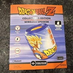 Dragon Ball Z Collectors Edition Wireless Speaker With Built In Mic, Bluetooth.
