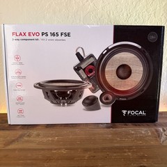 Focal PS165FSE – 6.5″ (16,5 CM) Shallow Basket, 2-Way Component Speaker FLAX EVO