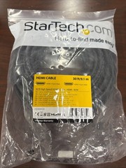 StarTech.com HDMM30 30 ft High Speed 4K x 2K HDMI Cable Audio/Video Gold-Plated