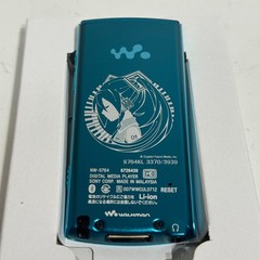 Sony Walkman NW-S764 Hatsune Miku 5th Anniversary Limited Edition Japan Blue
