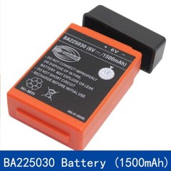 [4 Pack] 1500mAh BA225030 6V Battery For HBC Crane Remote Pump Truck Battery