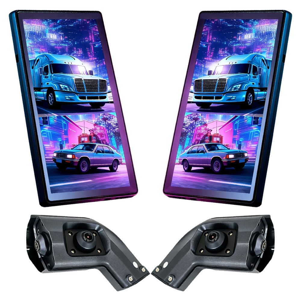 10.36″ Monitor R L Side Electronic Rear View Mirror Camera trucks/trailers/buses