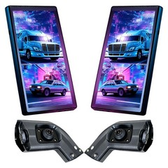 10.36″ Monitor R L Side Electronic Rear View Mirror Camera trucks/trailers/buses